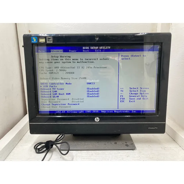 All In One Hp Touchsmart 310 Pc Display Placa Madre Webcam 