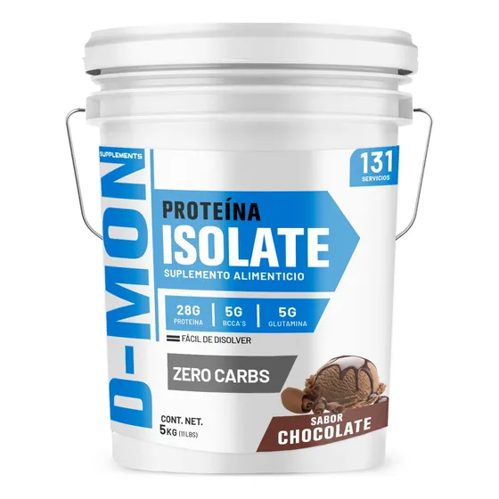 Proteína Whey Hs Hidrolizada Isolate D-mon 5 Kg Sabores Sabor Chocolate