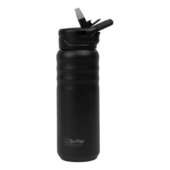 Termo Botella Termica Buffer 700ml Botella Agua Acero Inox Black | Cuotas sin interés