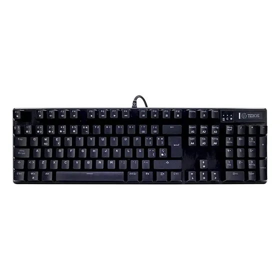 Teclado Mecánico Gamer Teros RGB en Español | Cuotas sin interés