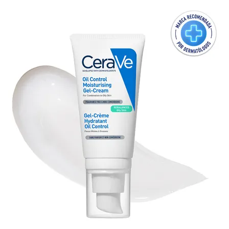 Cerave Oil Control Gel-crema Hidratante 52 Ml Piel Grasa