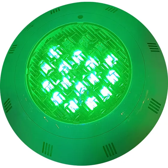 Lampara Led Piscina Ac12v 18w Verde