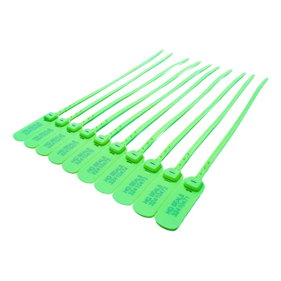 Precinto Plástico De Seguridad Numerado 40cm Bulto 1000 Und