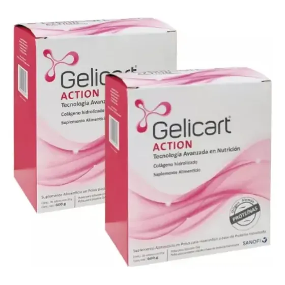 pack x2 Colágeno Hidrolizado Action Gelicart