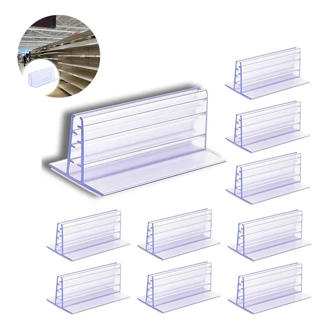 10u Base De Soporte De Pvc Para El Panel Divisorio 5x4x3 Cms