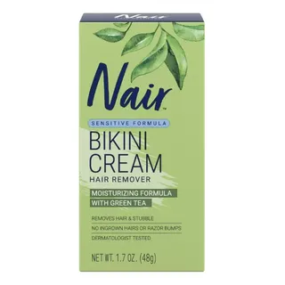 Nair Hair Crema Depiladora Bello Area Bikini 48g Te Verde Normal