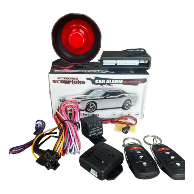 Alarma Para Carro  Señal Negativa Marca Sc