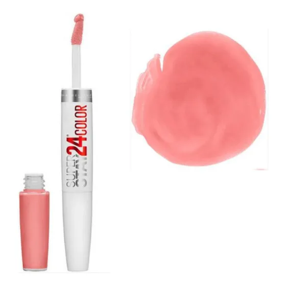 Batom Maybelline Superstay Cor 240 All Night Apricot