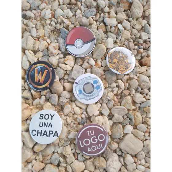 Chapas Personalizadas 55mm Por Docena