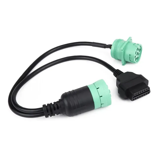 Adaptador De Cable En Y Para Camión De Interfaz Obdii Y De 9