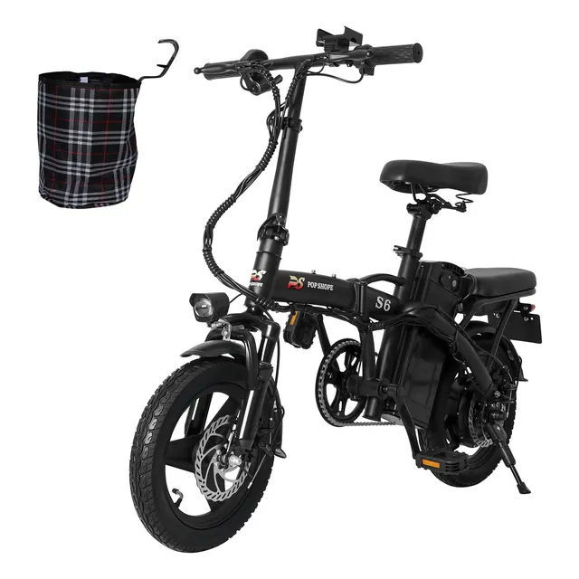 Pop Shope S6 Bicicleta Eléctrica Plegable 35km/h Max. 750w