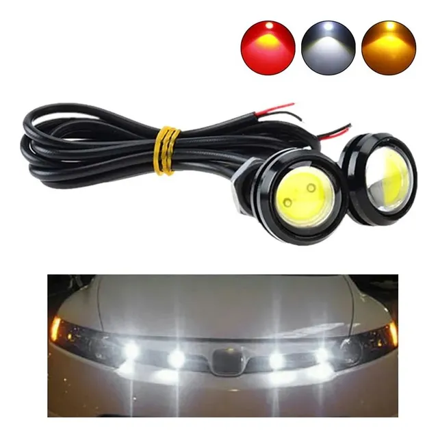 Super Led Ojos De Aguila Alto Brillo Auto/camioneta/moto