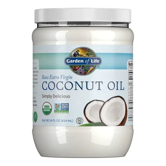 Aceite De Coco Orgánico Extra Virgen 414ml Garden Of Life