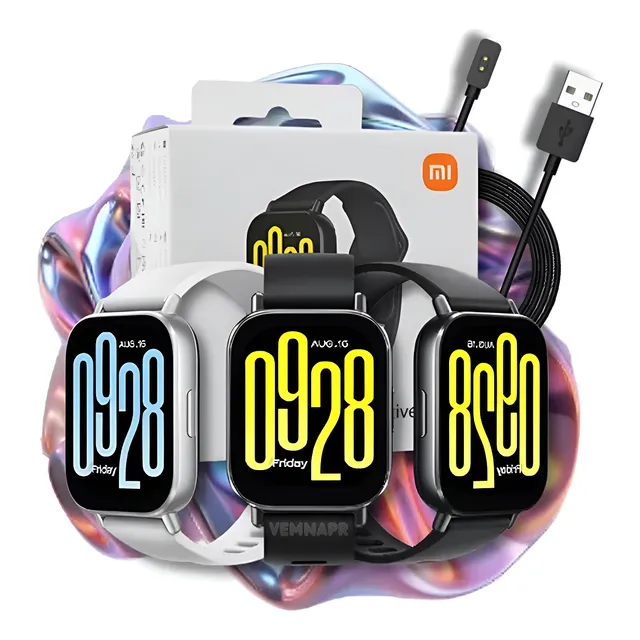 Smartwatch Xiaomi Redmi Watch 5 Active Controle Voz Ligações