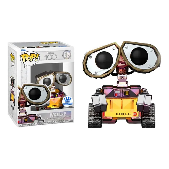 Wall-e Funko Pop Walle 1349 Facet Disney 100 Exclusivo