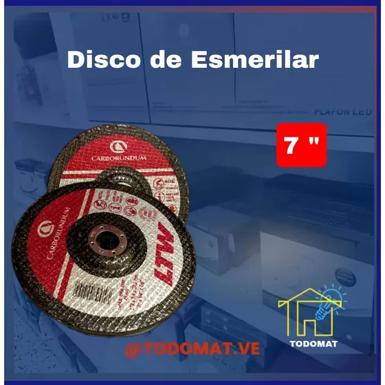 Disco De Desbaste / Esmerilar De 7 Pulgadas Carburundum