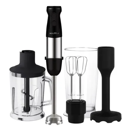 Minipimer Y Batidora De Inmersión 5 En 1 De 1300W Mouvair