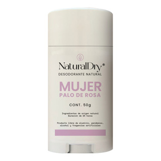 Desodorante Natural Mujer En Barra Naturaldry - Palo De Rosa Desodorante Natural Mujer En Barra Naturaldry - Palo De Rosa