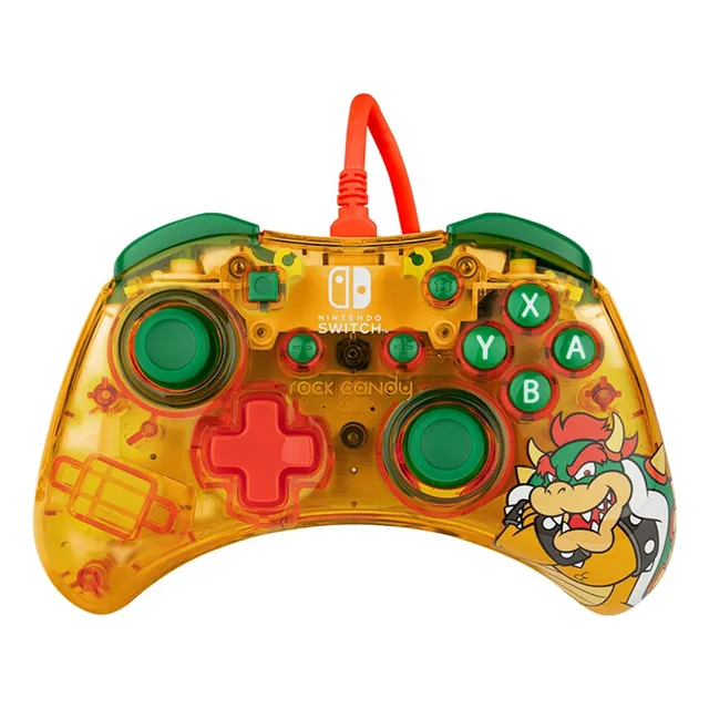 Control Alambrico Pdp Rock Candy Browser Para Nintendo Color Blanco