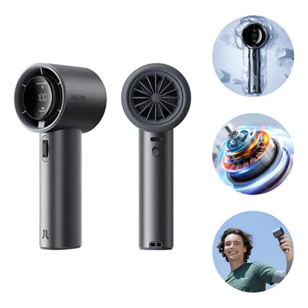 Ventilador De Mão Portátil Jisulife Turbo Recarregável Pro1s
