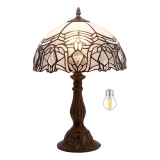 Lâmpada Tiffany Werfactory Abajur De Mesa De Cabeceira Com Lâmpada Tiffany Werfactory Abajur De Mesa De Cabeceira Com