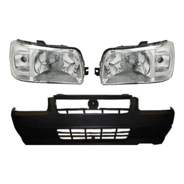 Paragolpe Con Opticas Fiat Uno Fire / Fiorino 2006 2007 2012