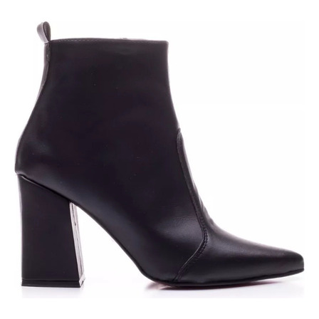 Bota Botita Mujer Taco Cuadrado Moda Bota Botita Mujer Taco Cuadrado Moda