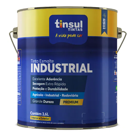 Pintura Fondo Antioxido Premium Tinsul 3,6 Lt Color Gris