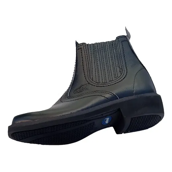 Botina Arpe Bico Quadrado Preta Ref. 200