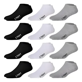 24 Pares Meia Soquete Cano Baixo Soquete Unissex 24 Pares Meia Soquete Cano Baixo Soquete Unissex