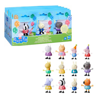 Bonecos Peppa Pig Amigos De Festa Pacotes Sortidos G0152 Bonecos Peppa Pig Amigos De Festa Pacotes Sortidos G0152