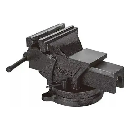 Tornillo De Banco Mecánico 8 Pulgadas Base Giratoria