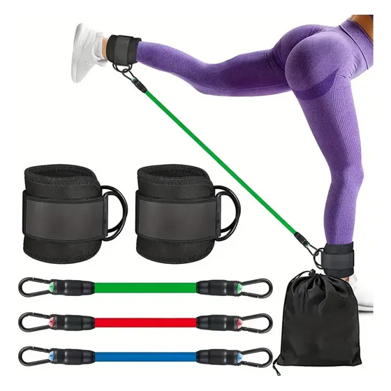 Bandas Elasticas Resistencia De Tobillo Gluteos Pierna Tubul