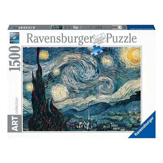 Rompecabezas Ravensburger Art Collection Noche Estrellada 16207 de 1500 piezas