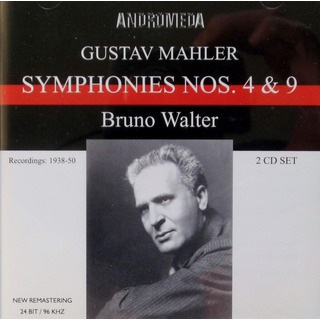 Mahler / Walter Sinfonien 4 & 9 Adagio 5 Usa Import Cd X 2 Mahler / Walter Sinfonien 4 & 9 Adagio 5 Usa Import Cd X 2