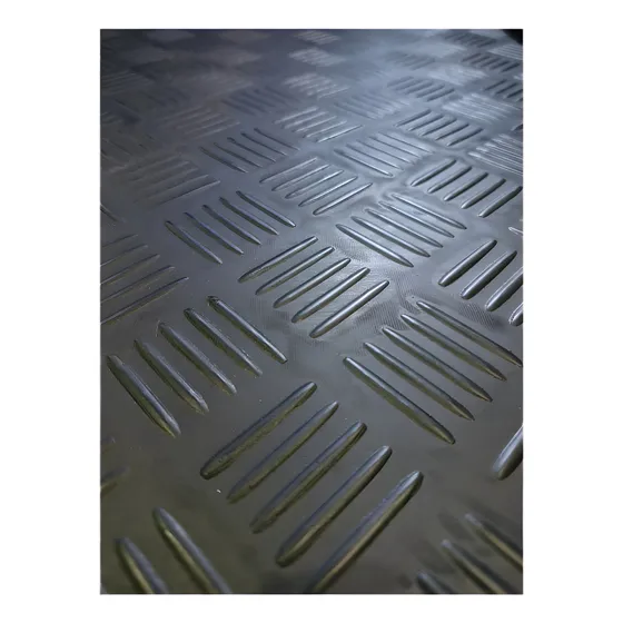 Caminero Alfombra Goma Piso Labrada Alto Tránsito Ancho 1.4m