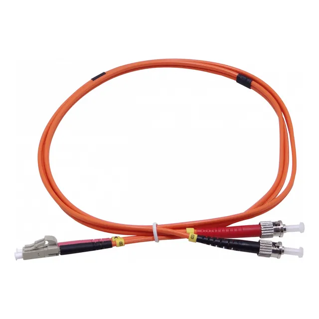 1mt Lc-st Om1 Multimodo Mm Duplex Jumper Fibra 3.0mm 62.5/12