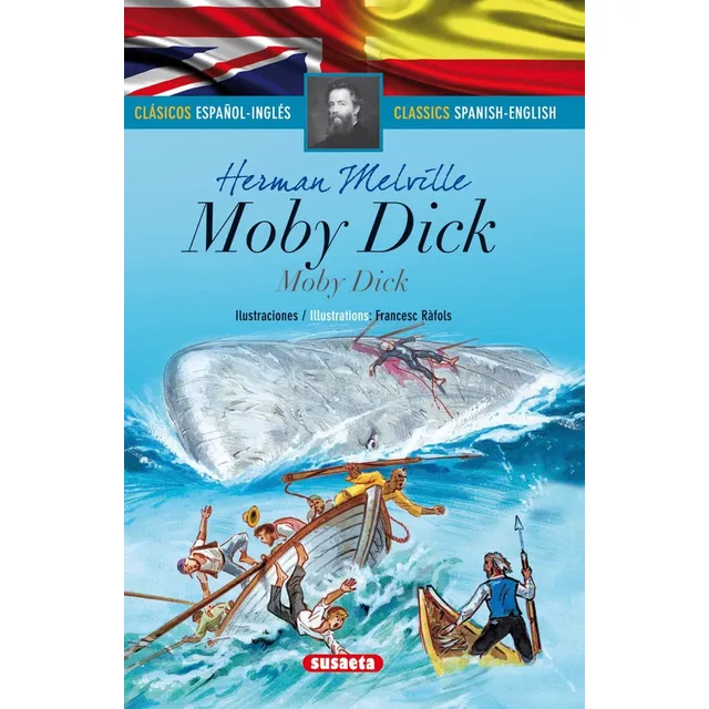 Moby Dick Clasicos Español/ingles Melville Herman Susaeta