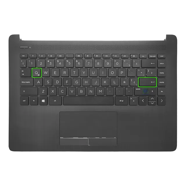Base Superior Teclado Para Hp 14-ck 14-cm 14-dg 240 G7 Lisa