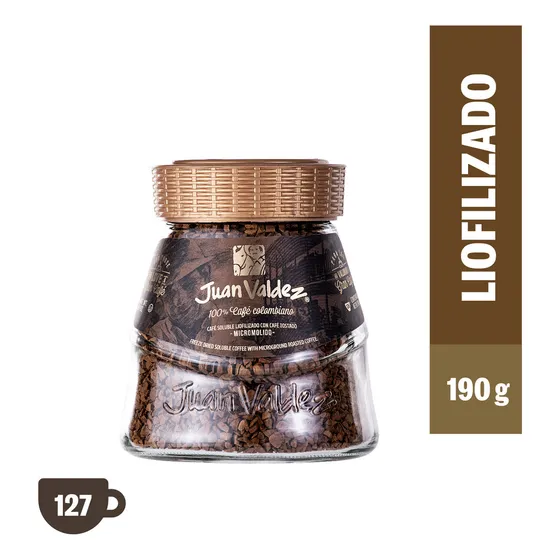 Cafe Juan Valdez Liofilizado Tradicional 190 g