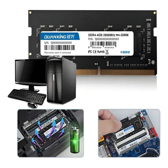 Memória Ram 4gb Ddr4 2666mhz U-dimm Memória Para Desktop