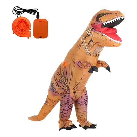 Disfraz Inflable  Dinosaurio T-rex Disfraces Para Party