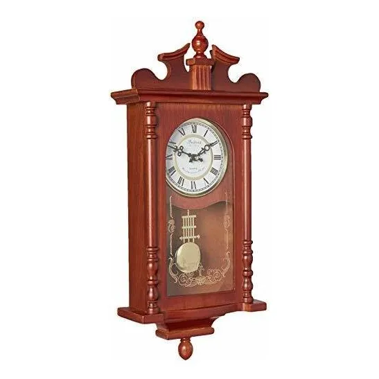 Bedford Reloj Colección Pendulum Y Chime Wall Clock, Jxyws