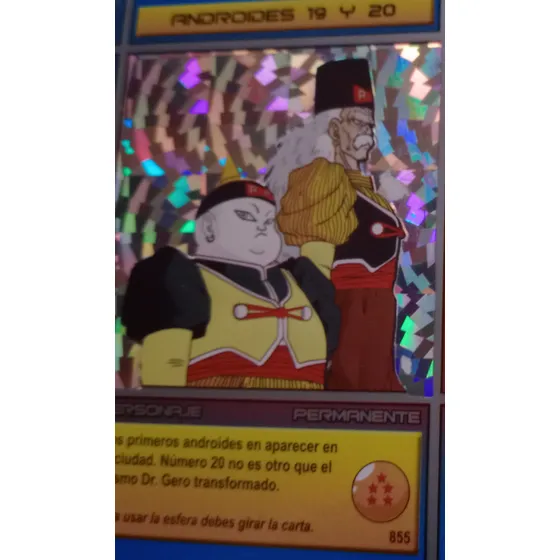 Androide 19y20 Dragon Ball Cromeros Brillante