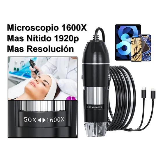 Cámara Diagnostico Profesional Facial Y Capilar 1600 X 4k