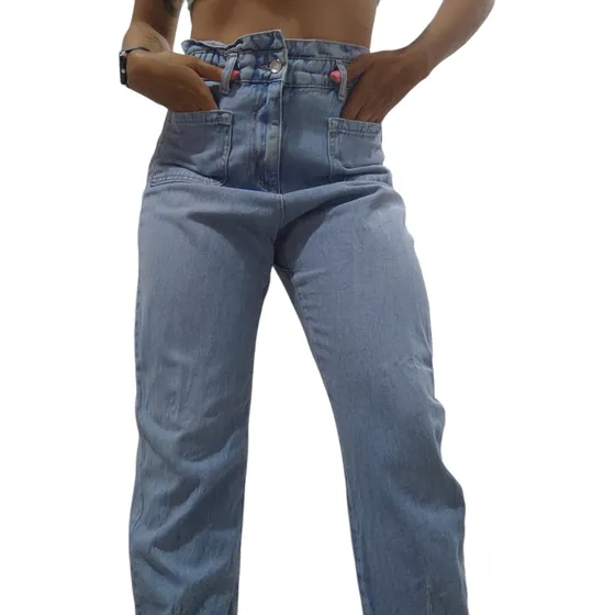 Pantalón Zara Tipo Baggy Talla 34