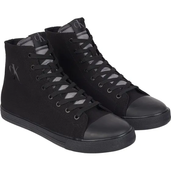 Tenis Negro Altos Vulcanizados Para Hombre Calvin Klein