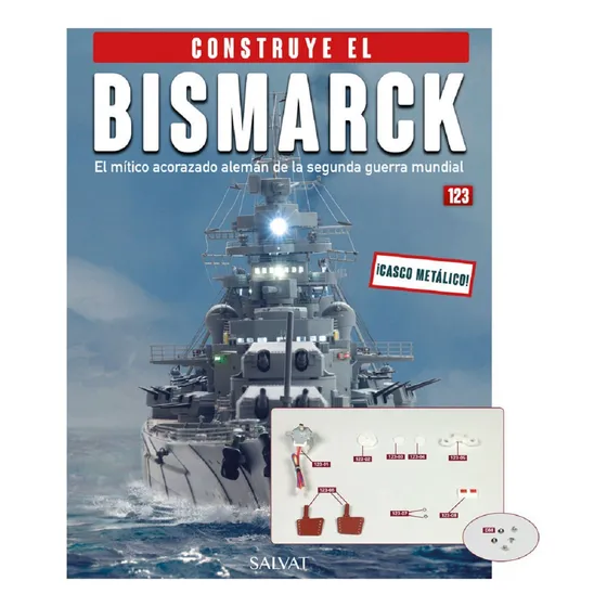 Colección Construye El Bismarck De Salvat Varios Fascículos