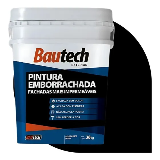 Bautech Emborrachada Excelente Resistência Ao Fissuramento