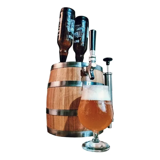 Chopera De Cerveza Tirada Para Dos Botellas Cask Tilcara 2